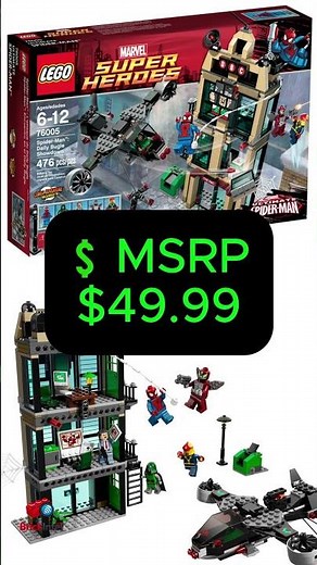 This $50 LEGO Spider-Man Set Is Now Worth $325! 🤯 | LEGO 76005