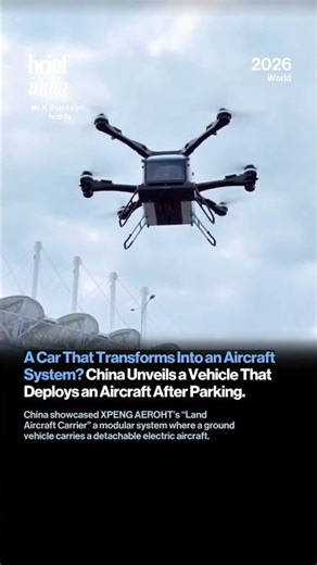 China Tests ‘Flying Car’ Concept as XPENG’s Modular Aircraft System Takes Flight.