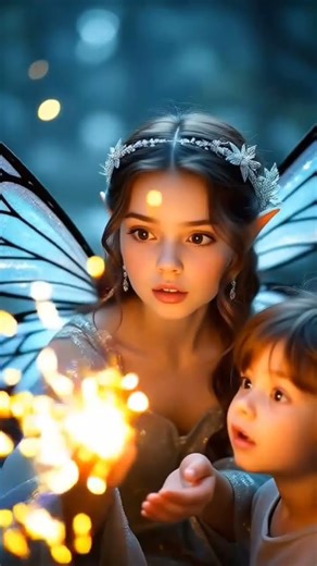 🧚‍♀️✨ Magical Tooth Fairy Holding a Shining Tooth | Beautiful 3D Animation 💫🌙