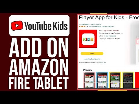 How To Add YouTube Kids On Amazon Fire Tablet (2025) Easy Tutorial