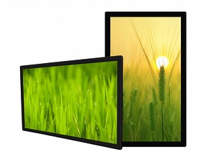 Interactive 55-Inch Capacitive Touch Screen Display for Businesses