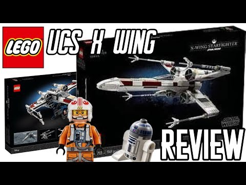 Lego Star Wars UCS X Wing StarFighter Review Set 75355