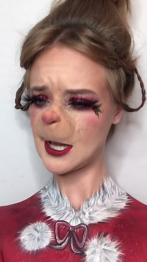 Whoville Cindy Lou Who Makeup Cosplay Tutorial