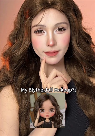 Stunning Blythe Doll Makeup Tutorial