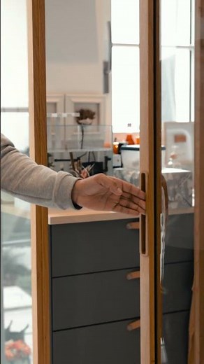 Hawa Aperto 60H Planfront - porte installation sous tenture