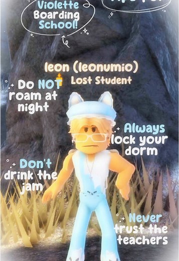 Explore Violette Boarding School on Roblox