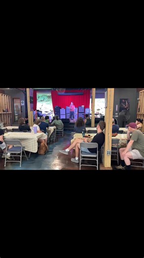 3.5K views · 36 reactions | Singing the prayer before breakfast at Wooten Woods this morning. You can hear the whole thing on TikTok. Much thanks to @victorwooten for asking me to do it and to @dawelsch for running the sound like a master #music #improv #singing #musictheory #jazz #voice | Aimee Nolte | Facebook