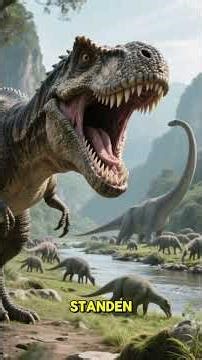 Die Evolution der Dinosaurier in 60 Sekunden 🦖⏳ #ki #dinosaurier