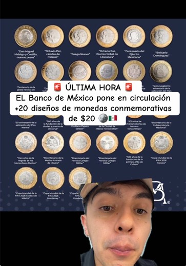 MÁNDASELO a todos tus conocidos para que se enteren de esto 🪙 🇲🇽 #monedasdecoleccion #bancodemexico #ultimahora🚨