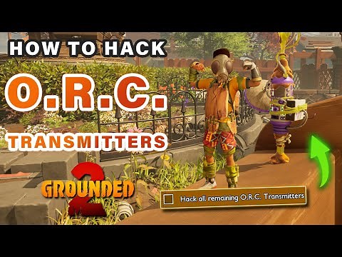 How To Hack The Remaining O.R.C. Transmitter | The Hedges, Fire Pit & Lectern Locations ► Grounded 2