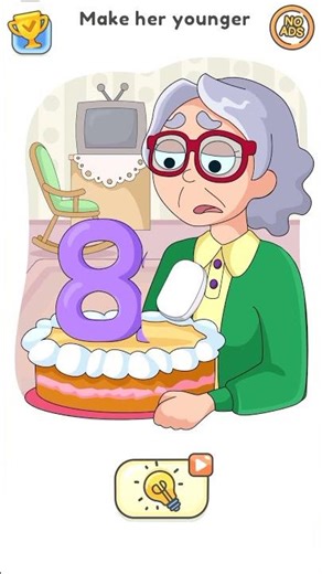 Make her younger | DOP 5 delete one part level 17 | #trending #viral #gaming #sketch #dop5