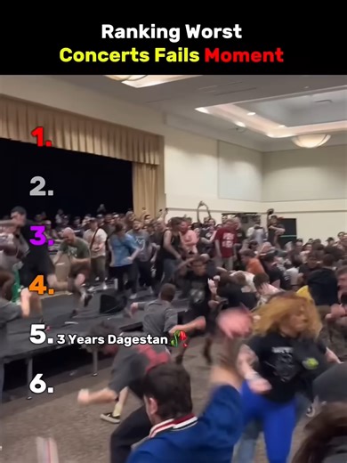 Ranking worst concert fail moment #funny#ranking#plumbing#fyp | Plumbing