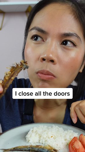 Making some Dry Fish🐟 #fish #filipinofood #driedfish #seafood #viral #reels | Jeanelleats