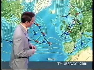 BBC Weather 8th February 2001