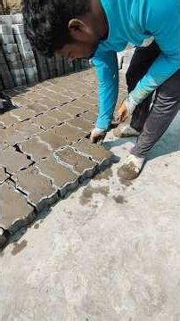 How paver block are made #shorts