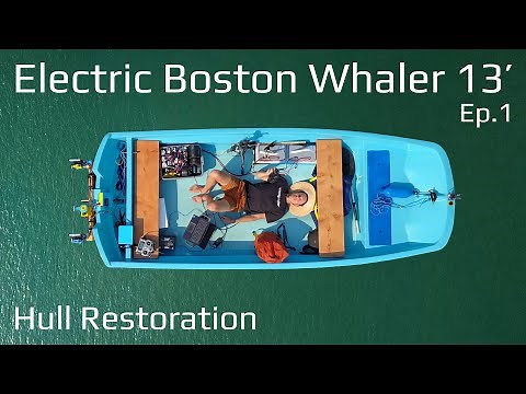50 Year Old Boat Restoration - Solar + Electric Conversion Ep.1
