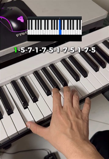 Lick manis buat di akhir lagu 🎹 komen di bawah mau dikasih tips apa lagi 😊 #piano #pianotutorial #keyboardistotodidak #keyboardist #fyp