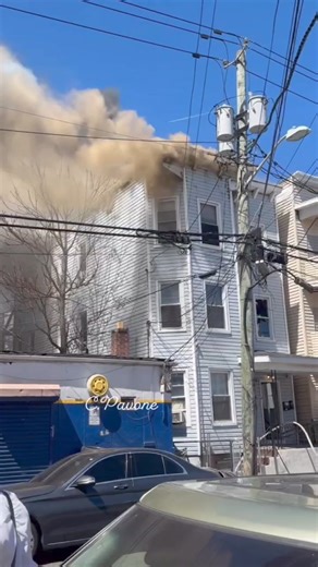 8K views · 36 reactions | 4 alarm Fire in Paterson behind Madison Ave Fire 790 E 18th st. 3 blds were involved fire was right behind the Madison Ave Fire house | Jersey Coast Emergency News | Facebook