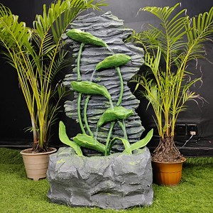 Crafted Leaf Fountain 🍃 | RusticKraft