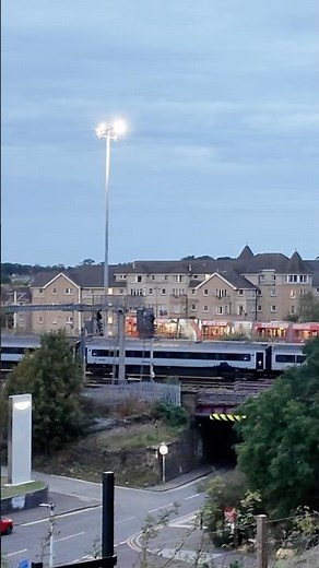 Edinburgh Tram passing Haymarket Maintenance Depot #edinburghtram #haymarket