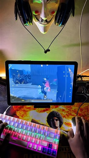 FreeFire Gameplay Keyboard And Mouse On Mobile #gaming#ffshorts