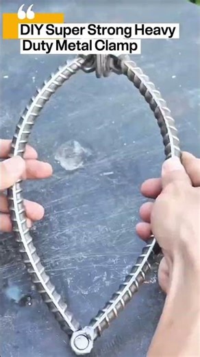 How To Make A Super Strong Heavy Duty Metal Rebar Clamp