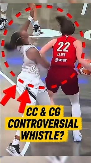 Caitlin Clark: Did She Really Make Contact? 🤔 #caitlinclark