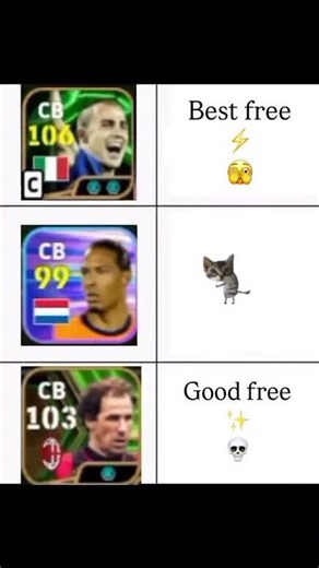 Best Free CB vs Good Free vs efootball 2026 | #efootball