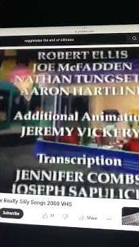 VeggieTales The End of Silliness? End Credits