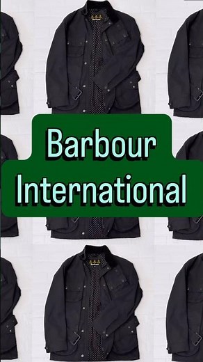 【やっぱり着たい！秋冬本命アウター】Barbour インターナショナル/モーターサイクルオイルドジャケット