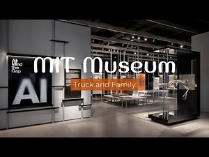 MIT Museum in Cambridge, Massachusetts. The art of AI.