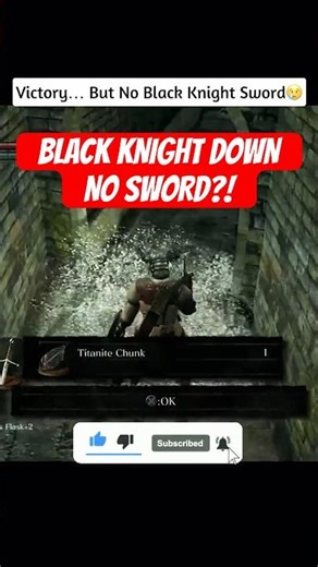 Dark Souls Black Knight Defeated… But No Sword Drop 😭 | Undead Burg RNG Moment