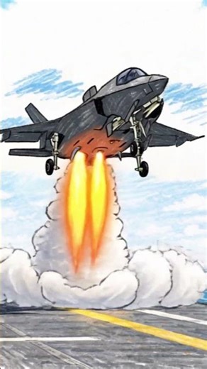 F-35 vertical takeoff and landing