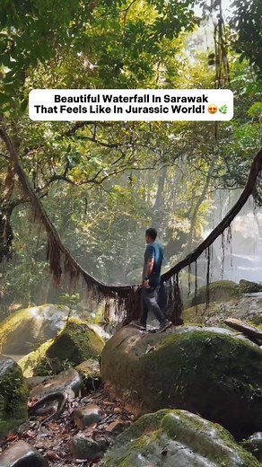Explore the Stunning Susung Waterfall in Sarawak