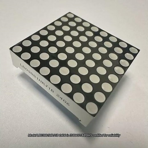 Bi-Colour 3mm LED Display Matrix for Dynamic Moving Signs