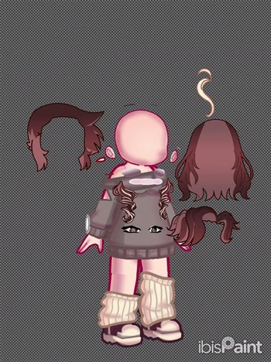 Making a live 2d model🦐 || PT.1- the art 🎨 [No audio]