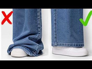 ✅ FORGET the old methods! This is how jeans are shortened now