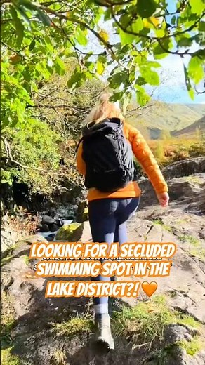 A dreamy secluded swim spot in the Lake District a must see for any wild swimmers 🧜🏼‍♀️ #hiddengem