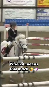 This rider reaction 🥹🫶 Chloe Capper showing all her gratitude to My Little Liesel 🦄 🎥 Keep up with all the action from Morris Equestrian Small Pony Premier LIVE and On Demand with ClipMyHorse.TV 📺 #clipmyhorsetv #britishshowjumping | ClipMyHorse.TV Great Britain