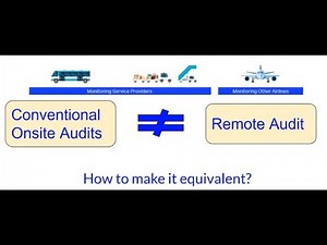 Virtual Audit | How to conduct a Remote Audit | Airline Operations.