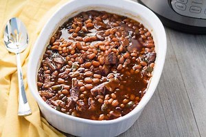 Southern-Style Pressure Cooker Baked Beans