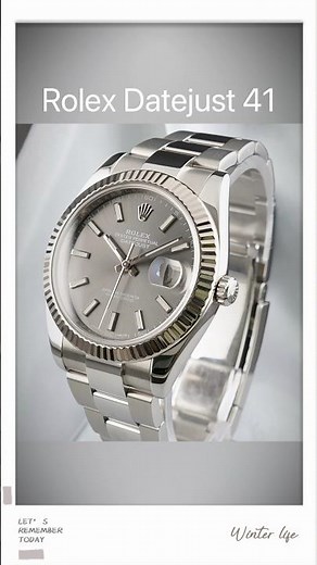 Rolex Datejust 41 Rhodium Dial 126334 | #rolex