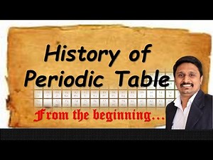 journey through the history of the periodic table | from its inception to modern day