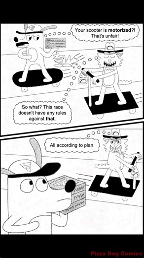 Delivery Rivals | Pizza Dog #6 (Part 6) Comic Dub