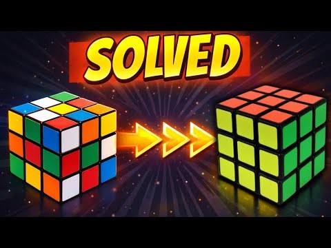 Easiest and Complete Rubiks cube tutorial for beginners (A step by step guide)