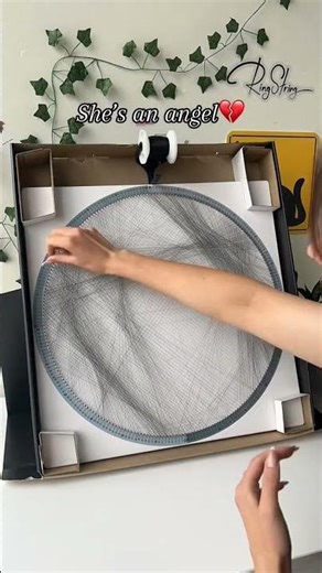 She’s an angel 🪽 #ringstring