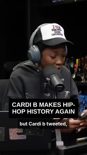 Cardi B just made HISTORY! First female rapper to sell out Kia Forum back to back nights 🔥 Her tweet said