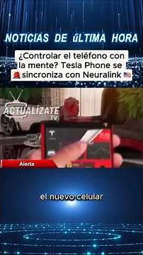 ELON MUSK DESTROYS APPLE AND SAMSUNG! 🚨 The New Tesla Phone You'll Control with Your MIND 🧠⚡️