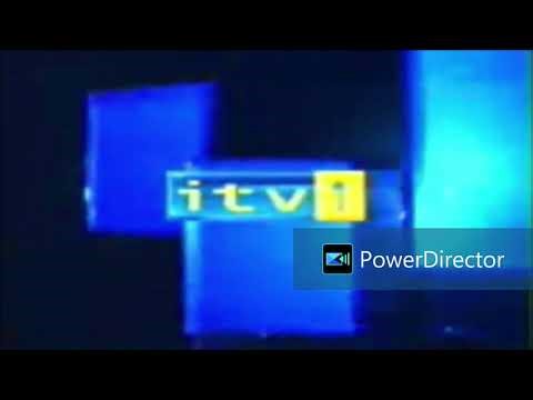 ITV1 ident - Graphic Blue (shortened version, 2003-04) [RECREATION]
