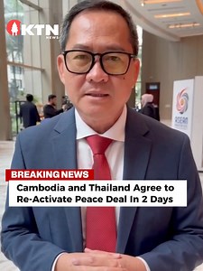 BREAKING: Cambodia and Thailand Agree to Re-Activate Peace Deal In 2 Days Phnom Penh — Cambodia and Thailand have agreed to revive the implementation of their peace agreement, with top military commanders from both sides set to meet within the next two days to push for a renewed ceasefire and halt the fighting, according to PUY KEA, President of the Club of Cambodian Journalists. The development was confirmed by Puy Kea, President of the Cambodia Journalists Club, who reported directly from the 